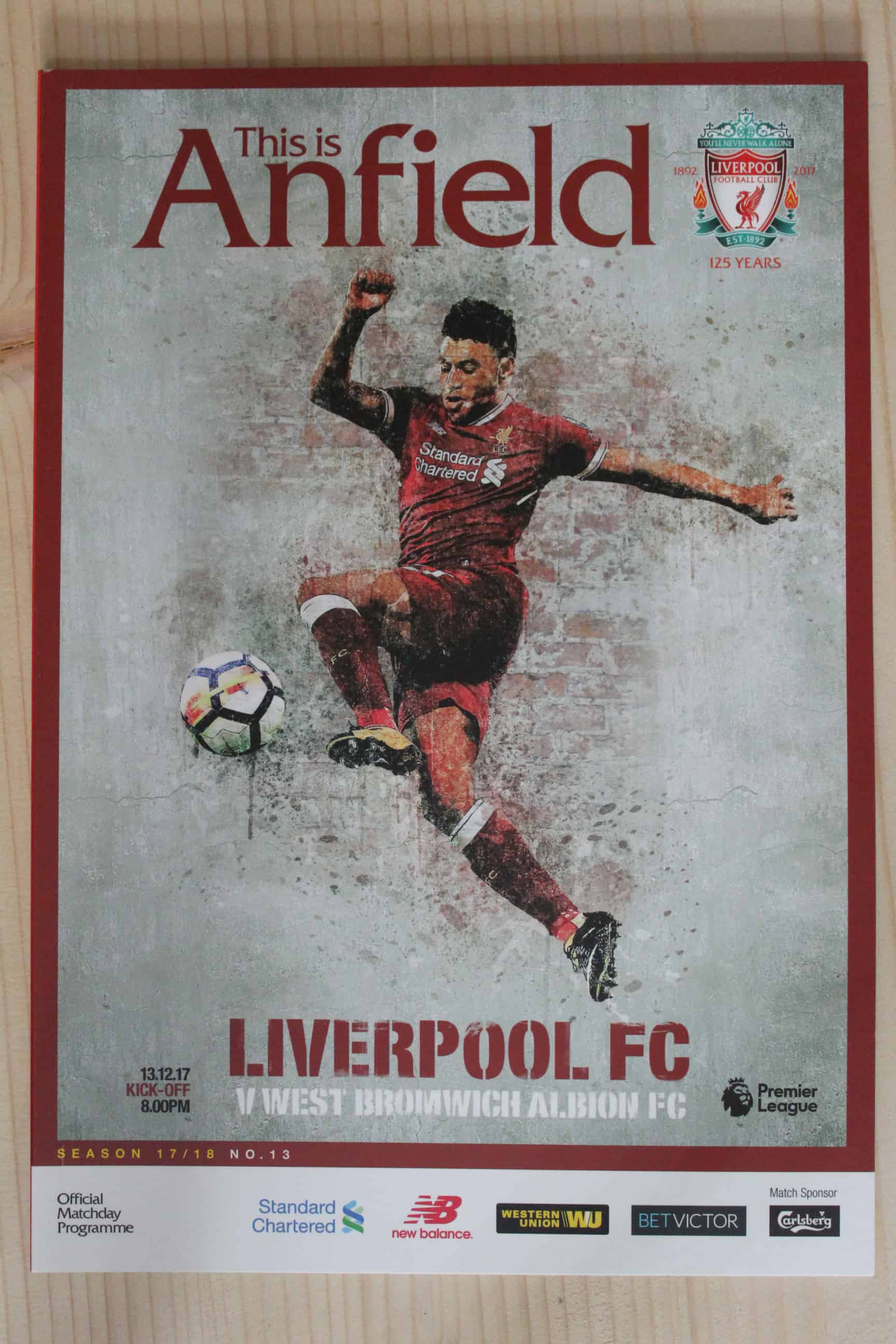 Liverpool FC v West Bromwich Albion FC 